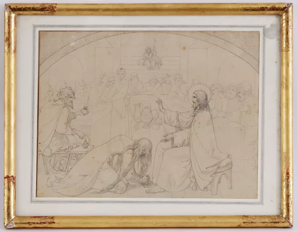 Julius Schnorr von Carolsfeld — Attribué à Julius Schnorr Von Carolsfeld — Julius Schnorr Von Carolsfeld (1794-1872), attr. à,