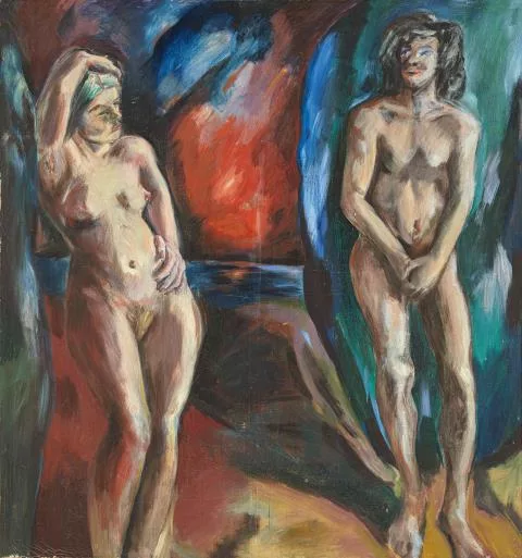 Rainer Fetting — Adam und Eva