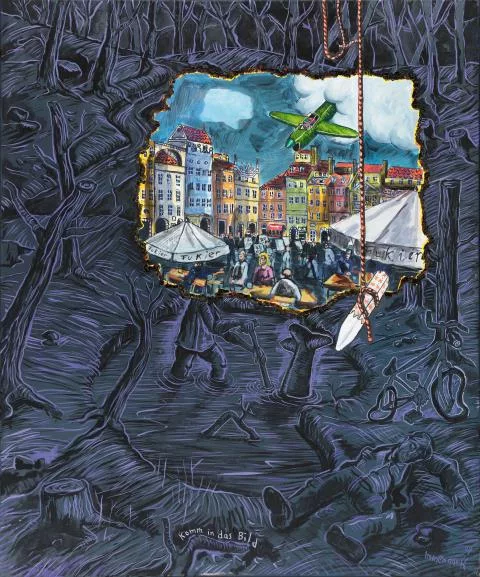 Jörg Immendorff — Sans titre