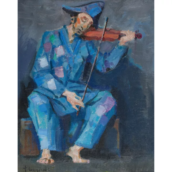 Trento Longaretti — "Violonista del circo".