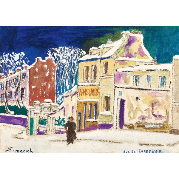 Élisée Maclet — "Rue de l'Abrevoir".