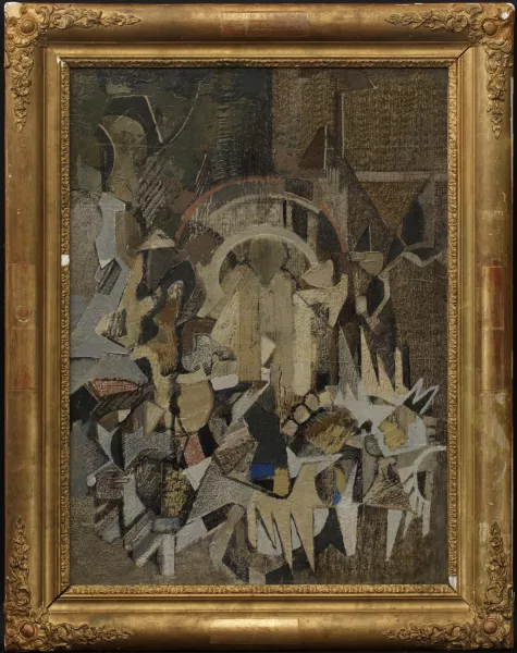 Georges Braque — Dans le goût de Georges Braque — Composition,