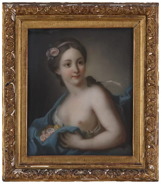 François Boucher — Suiveur de François Boucher — François Boucher (1703-1770), suiveur de, Portrait
