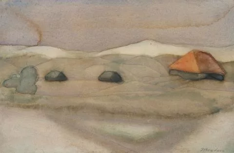 Ewald Mataré — Dünenlandschaft (Langeoog)