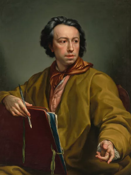 Anton Raphael Mengs — Werkstatt Selbstbildnis