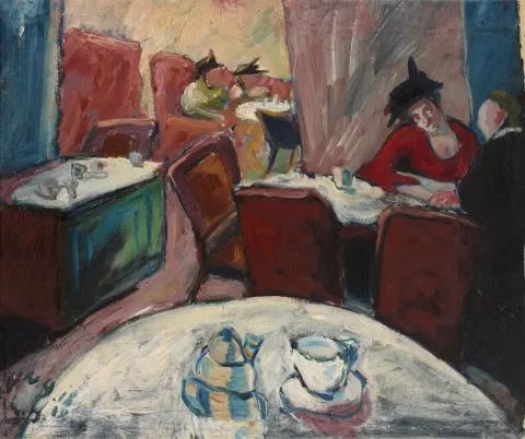 Walter Gramatté — Café