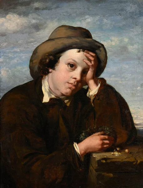 Nicolas-Bernard Lépicié — Suiveur de Nicolas Bernard Lépicié — Portrait d'un garçon,