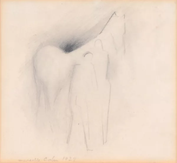 Marcelle Cahn — Sans titre, 1929