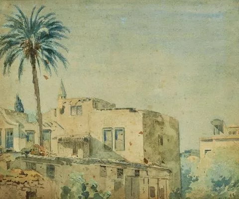 Adolf Seel — Ein Winkel in einer orientalischen Stadt