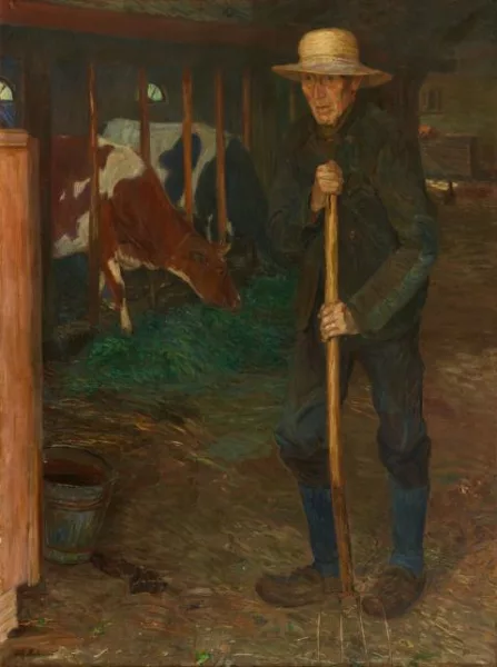 Fritz Mackensen — Heidebauer