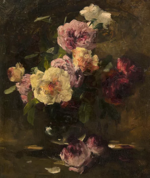 Eugène Petit — Rosenstilleben