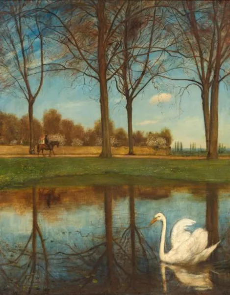 Hans Thoma — Der Schwan