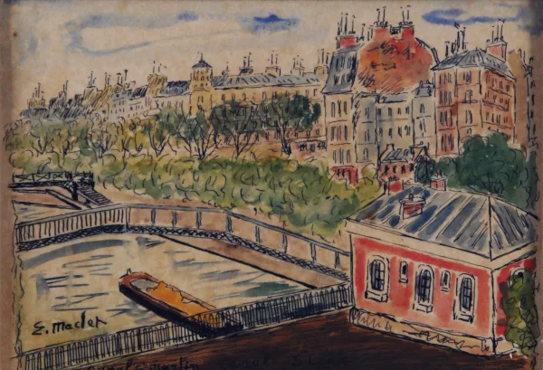 Élisée Maclet — Canal St. Martins, Canal S. Louis