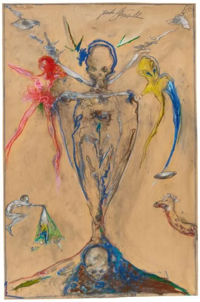 Günter Brus — Die rote Tödin
