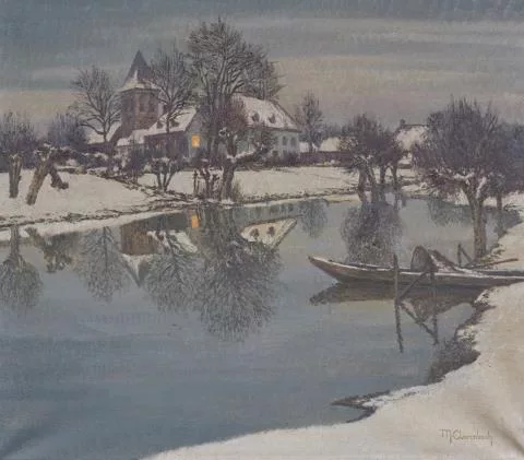 Max Clarenbach — Ansicht von Wittlaer