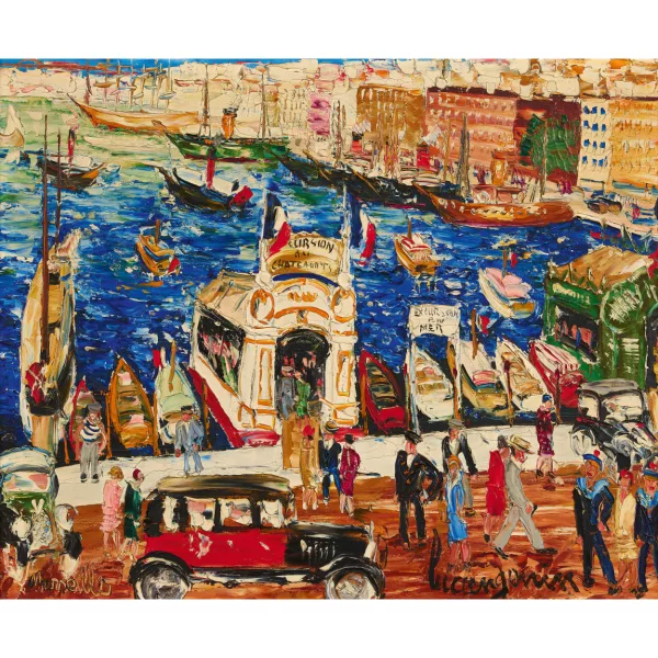 Lucien Génin — Le Port de Marseille.