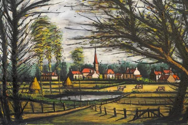 Bernard Buffet — "Le village"