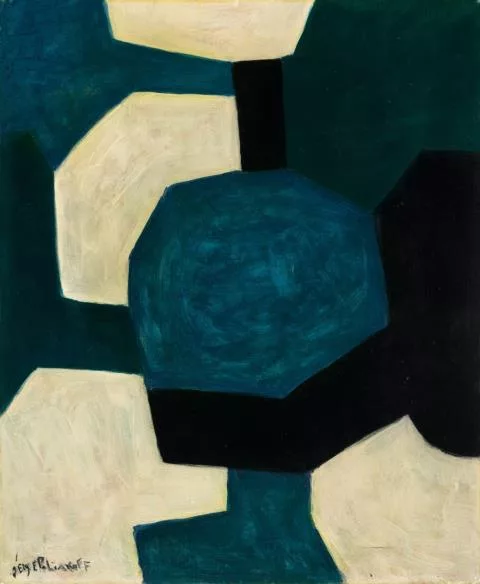 Serge Poliakoff — Composition abstraite