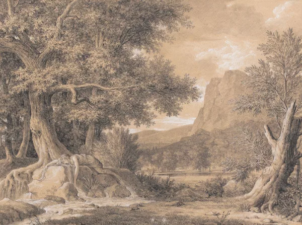 Pierre-Henri de Valenciennes — "Biblis changée en fontaine".