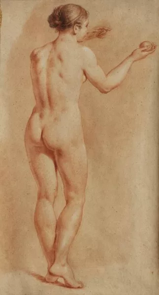 Johann Gottfried Schadow — Stehender weiblicher Akt