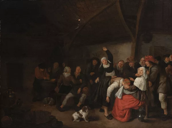 Jan Miense Molenaer — Scène de taverne,