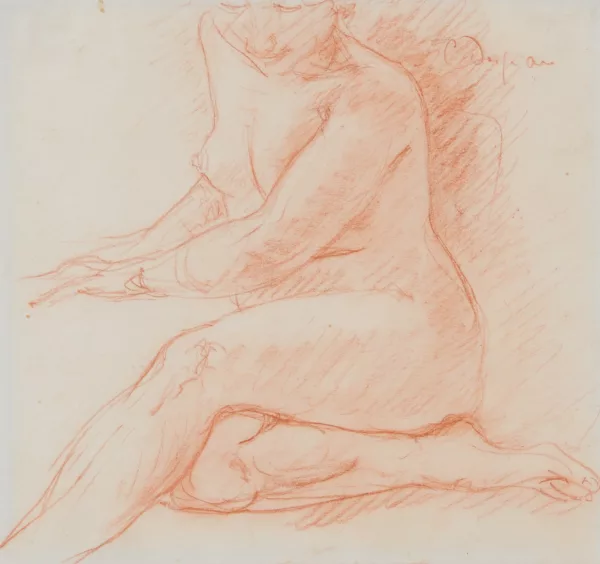 Charles Despiau — Nu accroupie