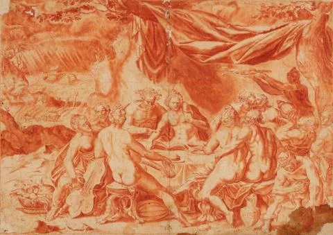 Cornelis Cornelisz van Haarlem — Göttermahl