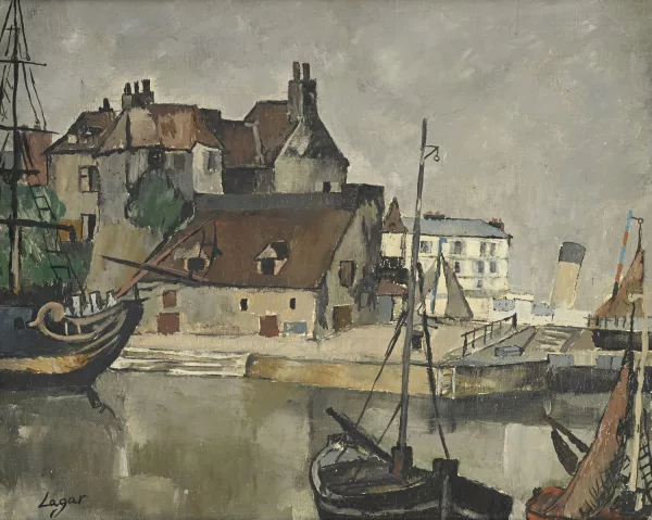 Celso Lagar — "Port de Honfleur"