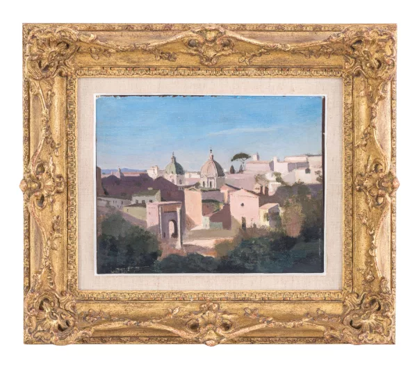 Jean-Baptiste Camille Corot — École de Jean-Baptiste-Camille Corot — Vue de Rome