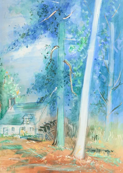 Jean Dufy — "Le Moulin à Aubes d'Etourneau",