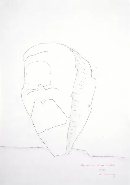 Maria Lassnig — Der Mensch ist ein Orakel, 1990