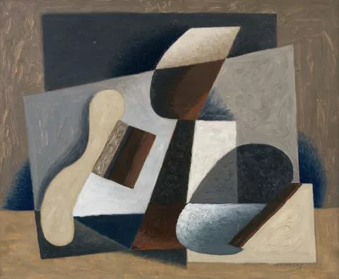 Serge Charchoune — Nature morte dite: cuillère en bois