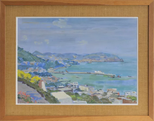Wolf Bloem — Paysage méditerranéen