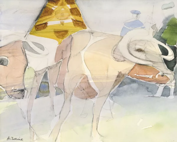 Camille Hilaire — Vaches et personnages