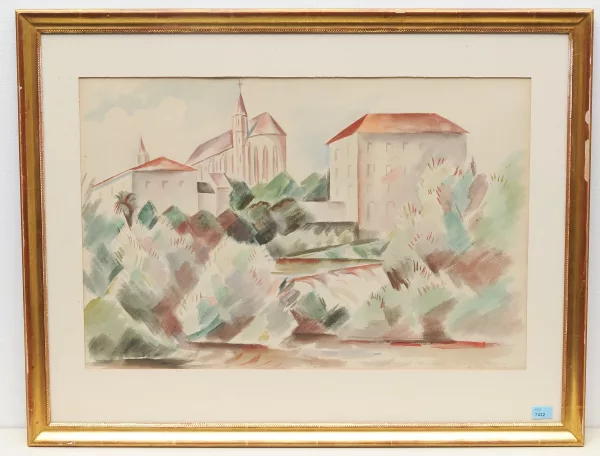 André Lhote — Ansicht einer Kirche