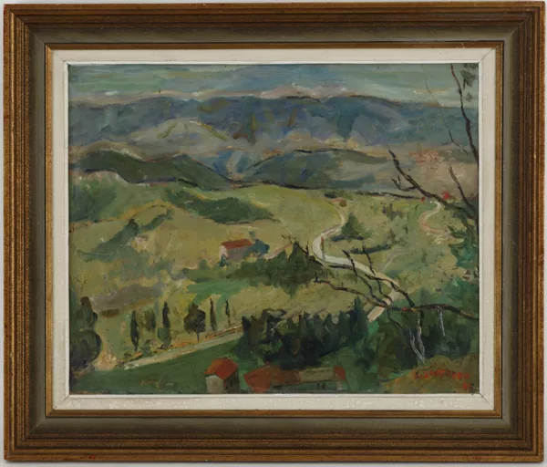 Silvio Loffredo — Silvio Loffredo (1920/21), \Paysage champêtre\,