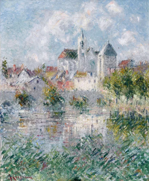Gustave Loiseau — "Moret-sur-Loing".