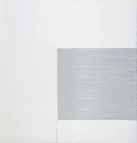 Callum Innes — Light grey no white, 1998