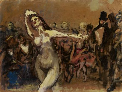 Max Slevogt — Tänzerin à la Daumier