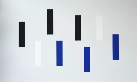 Andreas Brandt — Mit dunklem Blau, 2000