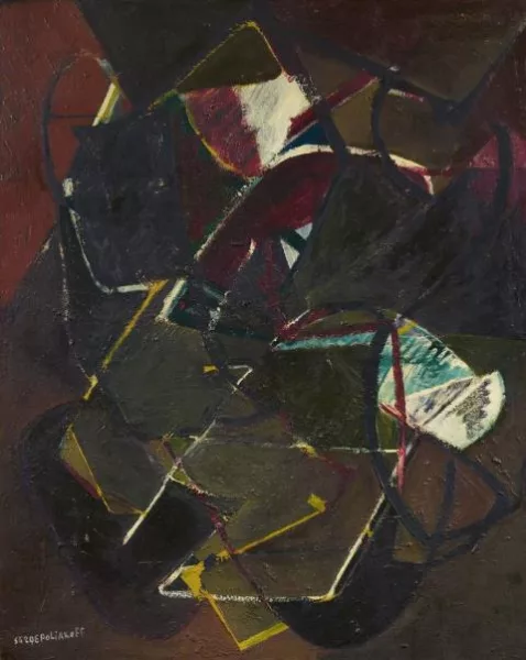 Serge Poliakoff — Composition abstraite