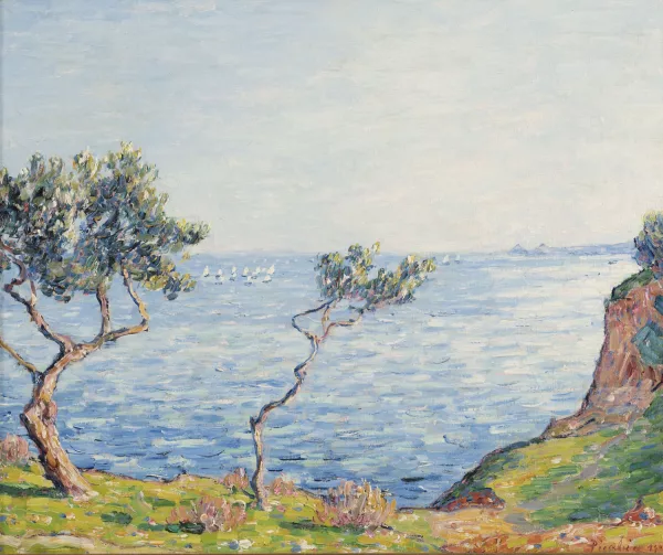 فرانسيس بيكابيا — Effets du matin sur l'Etang de Berre, Martigues