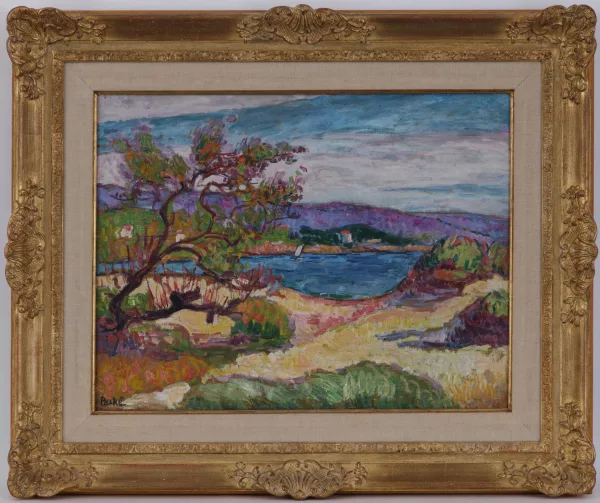 Jean Peské — "Paysage du Lavandou",