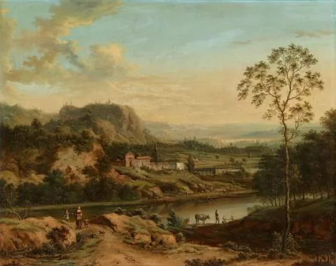 Johann Christian Vollerdt — Flusslandschaft