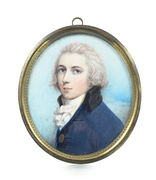 Andrew Plimer — Attribué à Andrew Plimer — Gentilhomme en redingote