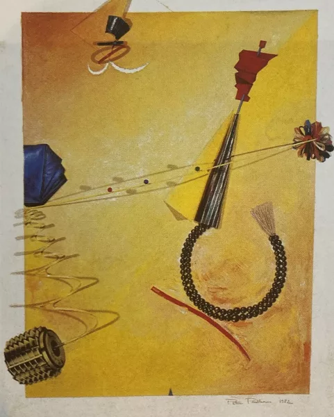 Peter Phillips — Study for Gefährliches Spiel 6, 1982