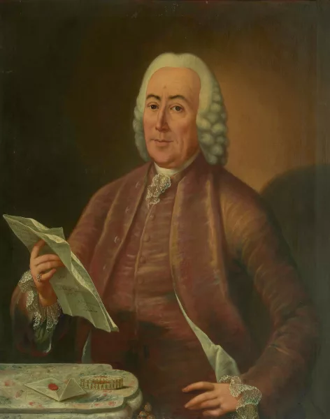 Johann Michael Baader — Attribué à Johann Michael Baader — zugeschrieben Portrait eines Basler Patriziers im Alter von 63 Jahren