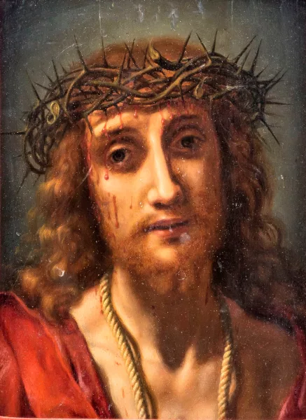 Carlo Dolci — Atelier de Carlo Dolci — Carlo Dolci (1616-1686), atelier de, Le Christ