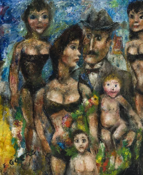 Édouard Goerg — "Le Bain en famille"