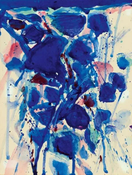 Sam Francis — Ohne Titel (SF 57-254)